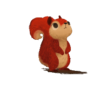 Squirrel Eichhörnchen Sticker by Jupitermond Verlag