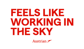 Flightattendant Faday Sticker by Austrian Airlines