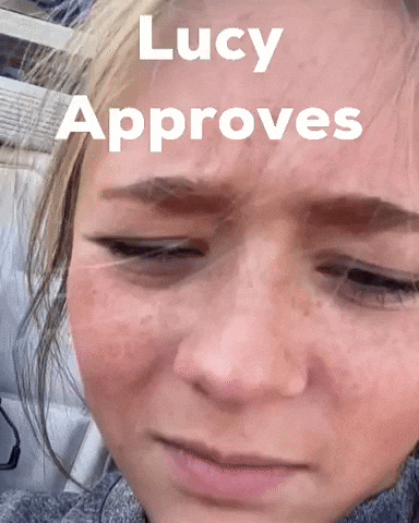 Lucy Approves GIF