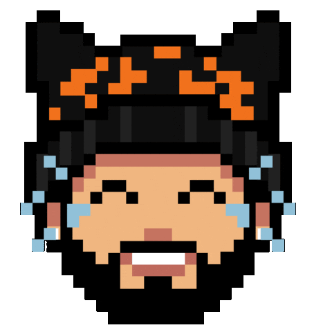 Pixel Smile Sticker by ERTgr