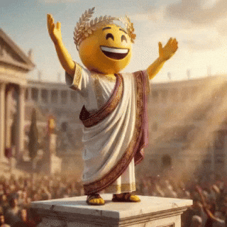 Julius Caesar Wow GIF by SaluteXRPL