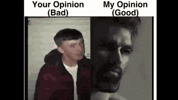 Chad Opinion GIF