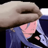 Head Pat Anime Girl GIF