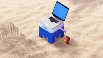 Out Of Office Beach GIF by mmhmmsocial