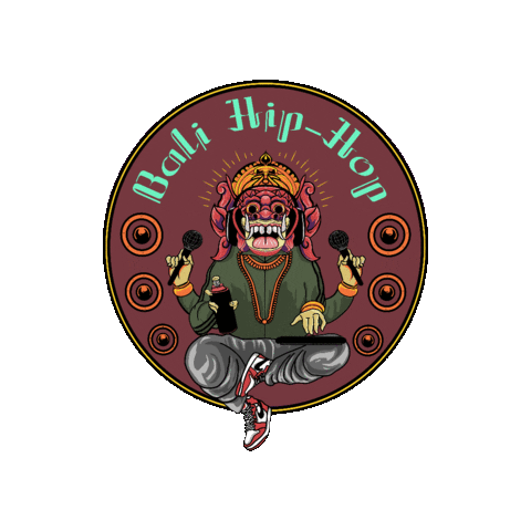 Bali Sticker by hiphoptoys