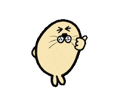 Yamyampotatoseal Sticker