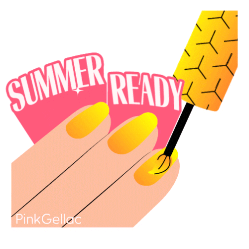 Pink Gellac Sticker