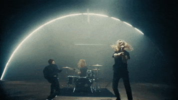Rock Rocking Out GIF by nothing,nowhere.