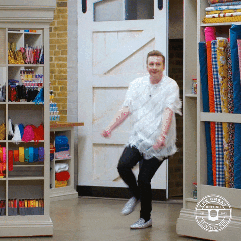 Joe Lycett Hello GIF by The Great British Sewing Bee