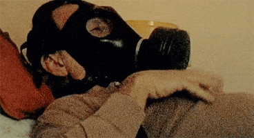 home video gas mask GIF