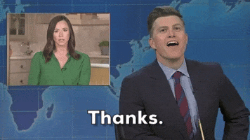 Thanks Snl GIF by Saturday Night Live