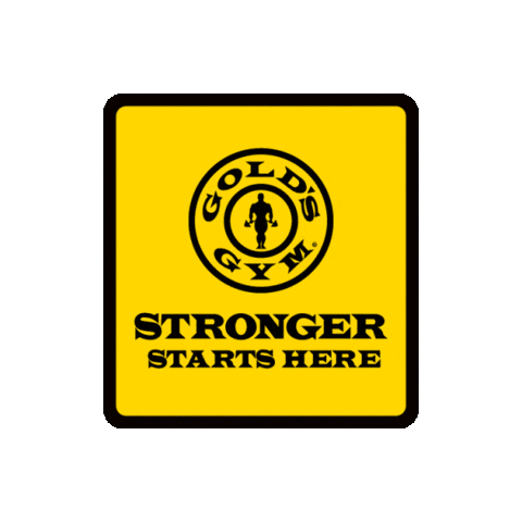 Golds Sticker by Gold's Gym