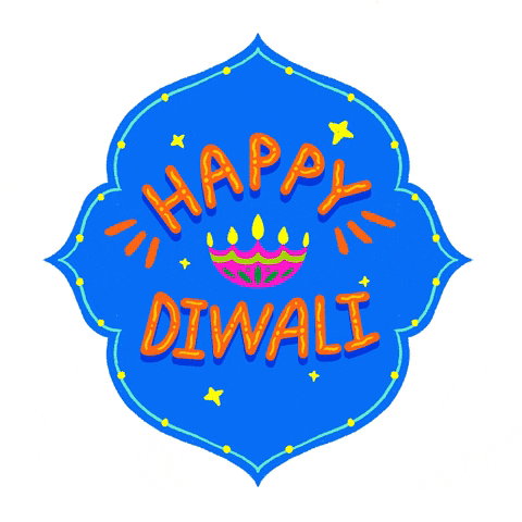 Happy Diwali GIF by GIPHY Studios 2023
