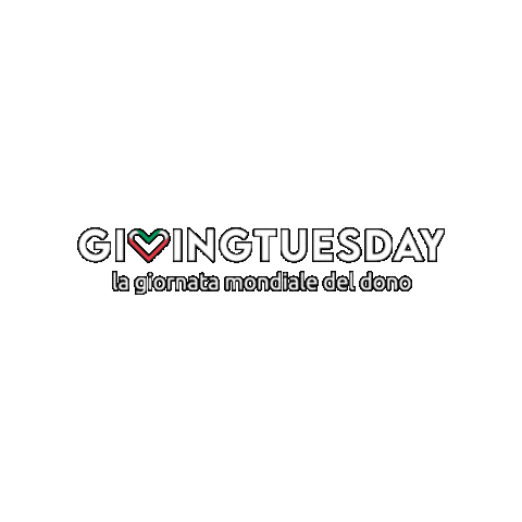 Givingtuesday Italy Sticker