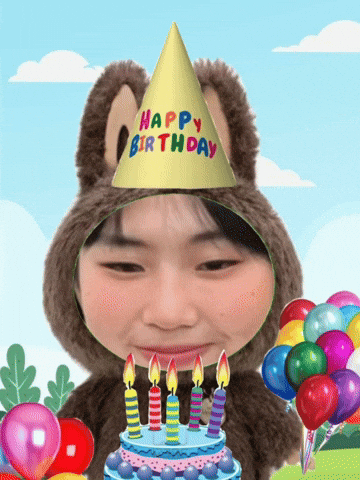 Birthday Angel GIF
