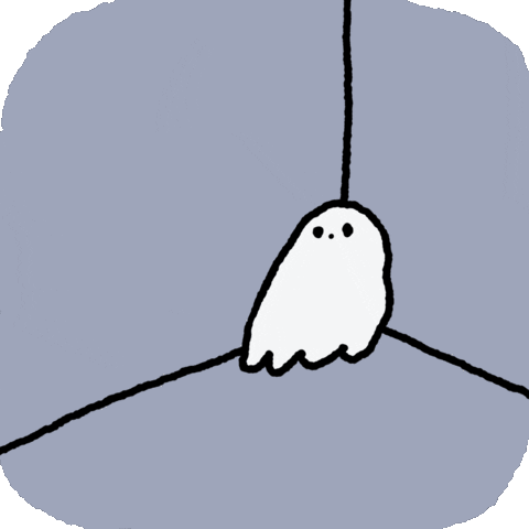 rinarinaree halloween ghost out disappear GIF