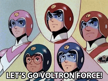 let's go voltron force GIF