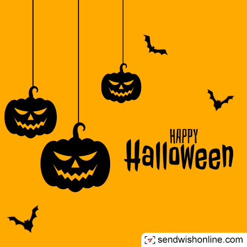 Happy Halloween GIF by sendwishonline.com