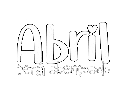 Abril Sticker