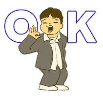 Manzai Ok Sticker