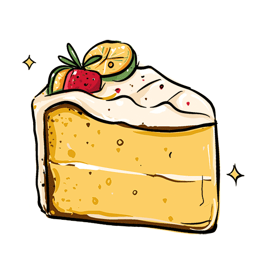 Cake Eating Sticker
