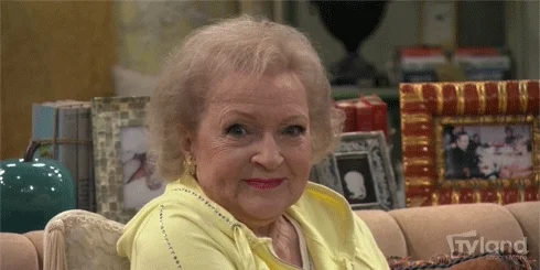 Betty White GIF by TV Land Classic