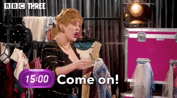 Come On Charity Shop Sue GIF by BBC Three