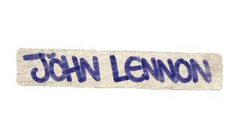 John Lennon Sticker by Big Noise