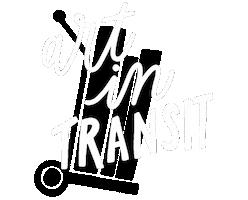 Art In Transit Sticker by Artist Admin