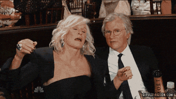 glenn close seizure GIF