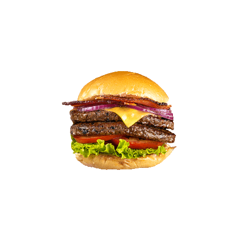 Hamburger File Sticker by Frisa