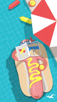hot dog summer GIF by Hollister Co.