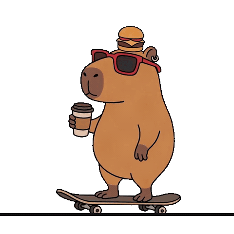Coffee Burger Sticker by Street Food Spot