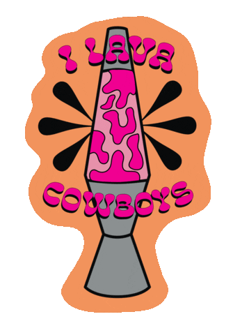 The Cowboy Summer Sticker by Old Sole Designs