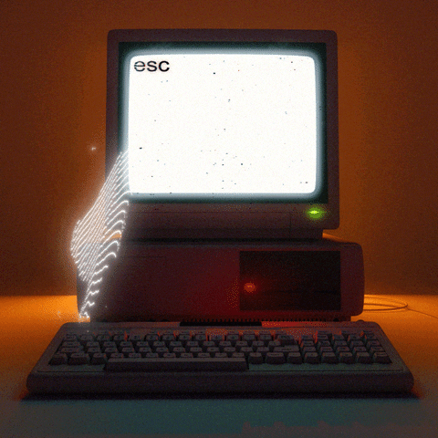 PERFECTL00P computer escape keyboard esc GIF