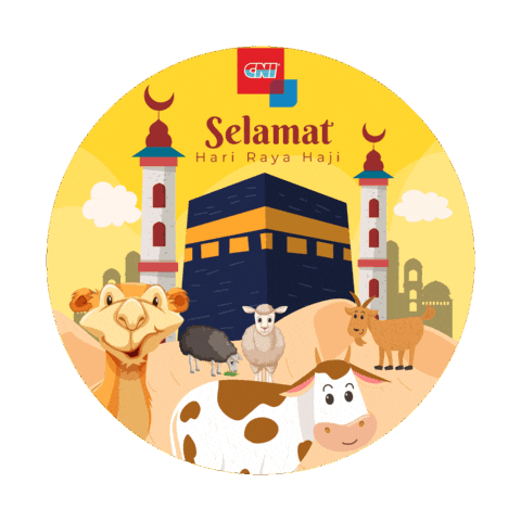 Eid Al Adha Islam Sticker by CNI