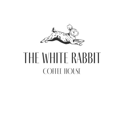 The White Rabbit Coffee House Sticker