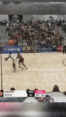 British Basketball League Dunking GIF