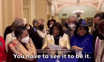 Maxine Waters Representation GIF by GIPHY News