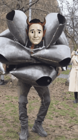 Jump Craciun GIF by Duhul Rautatilor