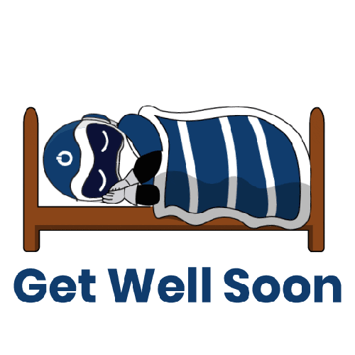 Get Well Soon Sticker by Nanolite Lighting