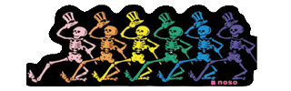 Deadhead Noso Sticker by nosopatches