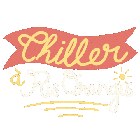Chill Sticker by Mairie Ris-Orangis