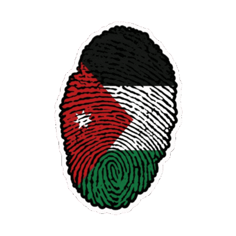 Hashemite Kingdom Of Jordan Flag Sticker by All Jordan Youth Commission