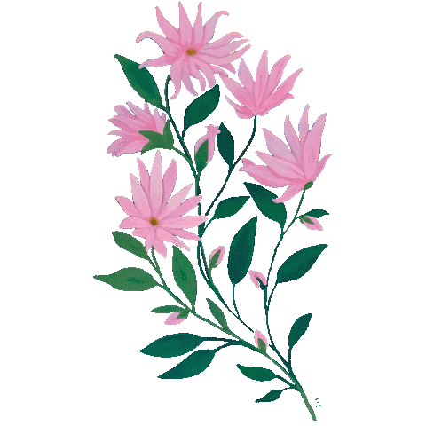 Flower Sticker