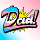 Father's Day Dad trans flag