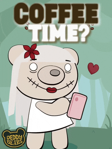 Good Morning Coffee GIF by DeddyBears