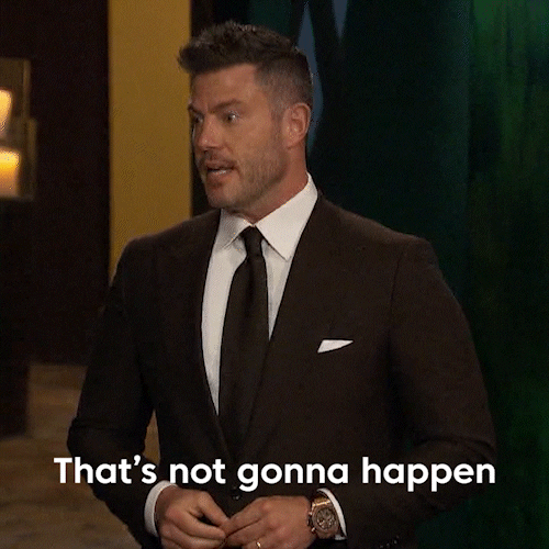 Not Happening No Way GIF by The Bachelorette