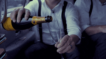 GolfBarons champagne swagger limousine golf life GIF
