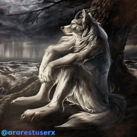 The Wolf GIF